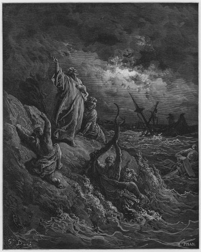 San Pablo naufragado de Gustave Dore